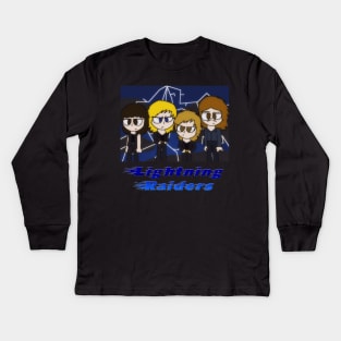 Lightning Raiders Kids Long Sleeve T-Shirt